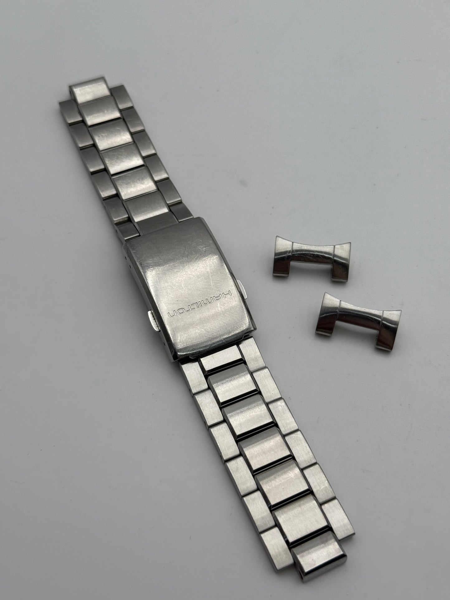 Hamilton khaki field automatic h605.645.100 bracciale bracelet 20mm