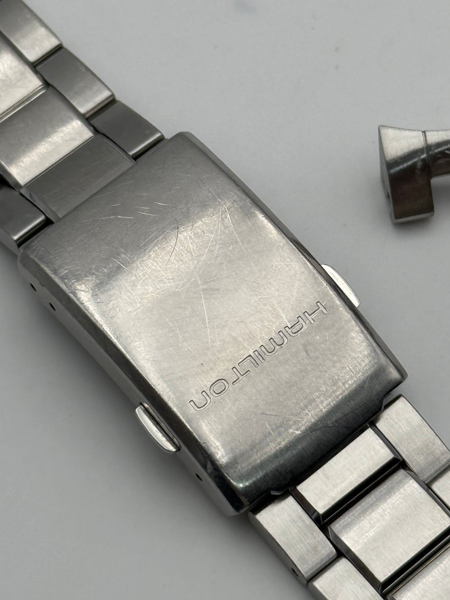 Hamilton khaki field automatic h605.645.100 bracciale bracelet 20mm