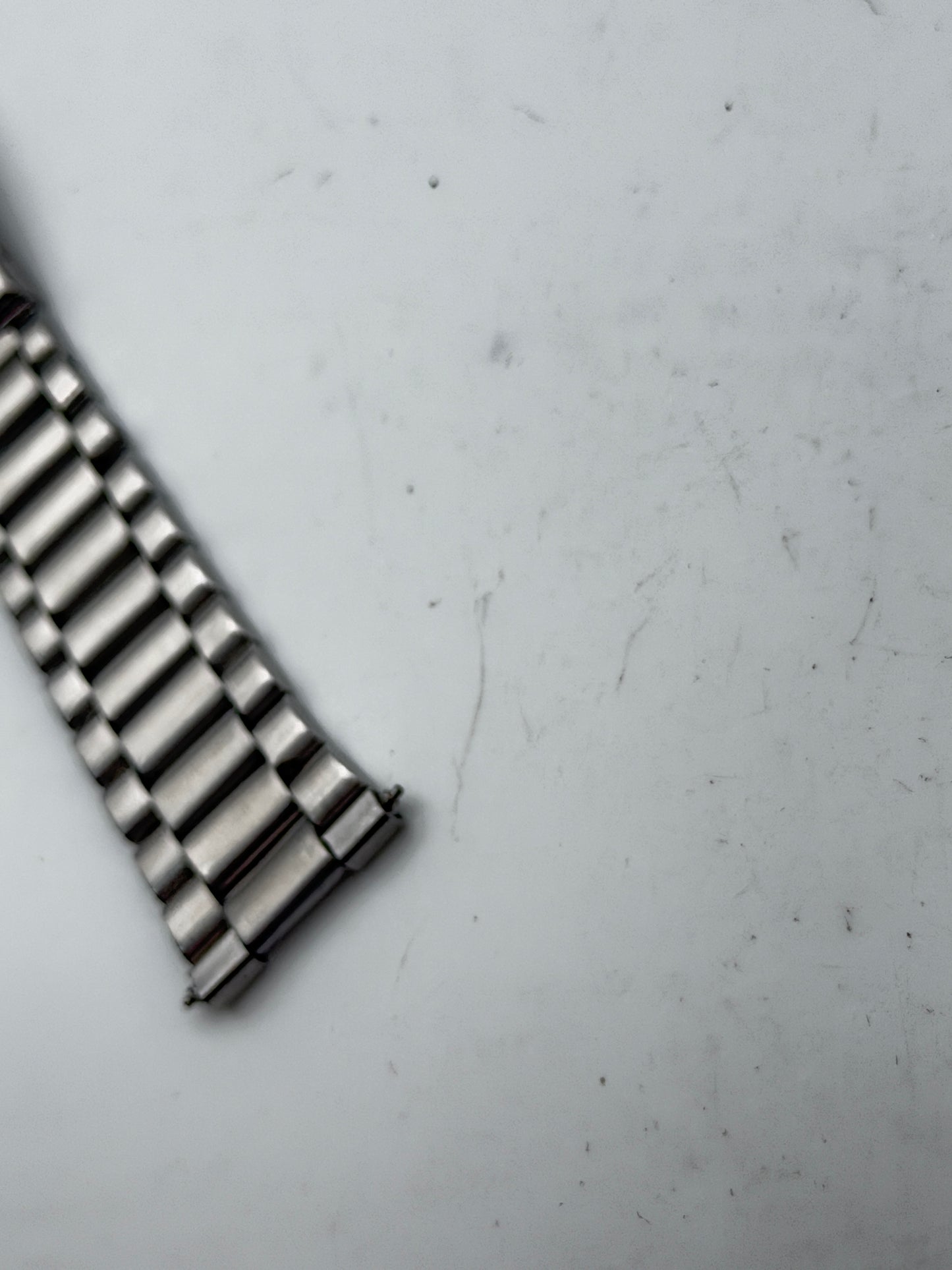 omega 1125-11 699 cinturino strap steel rare
