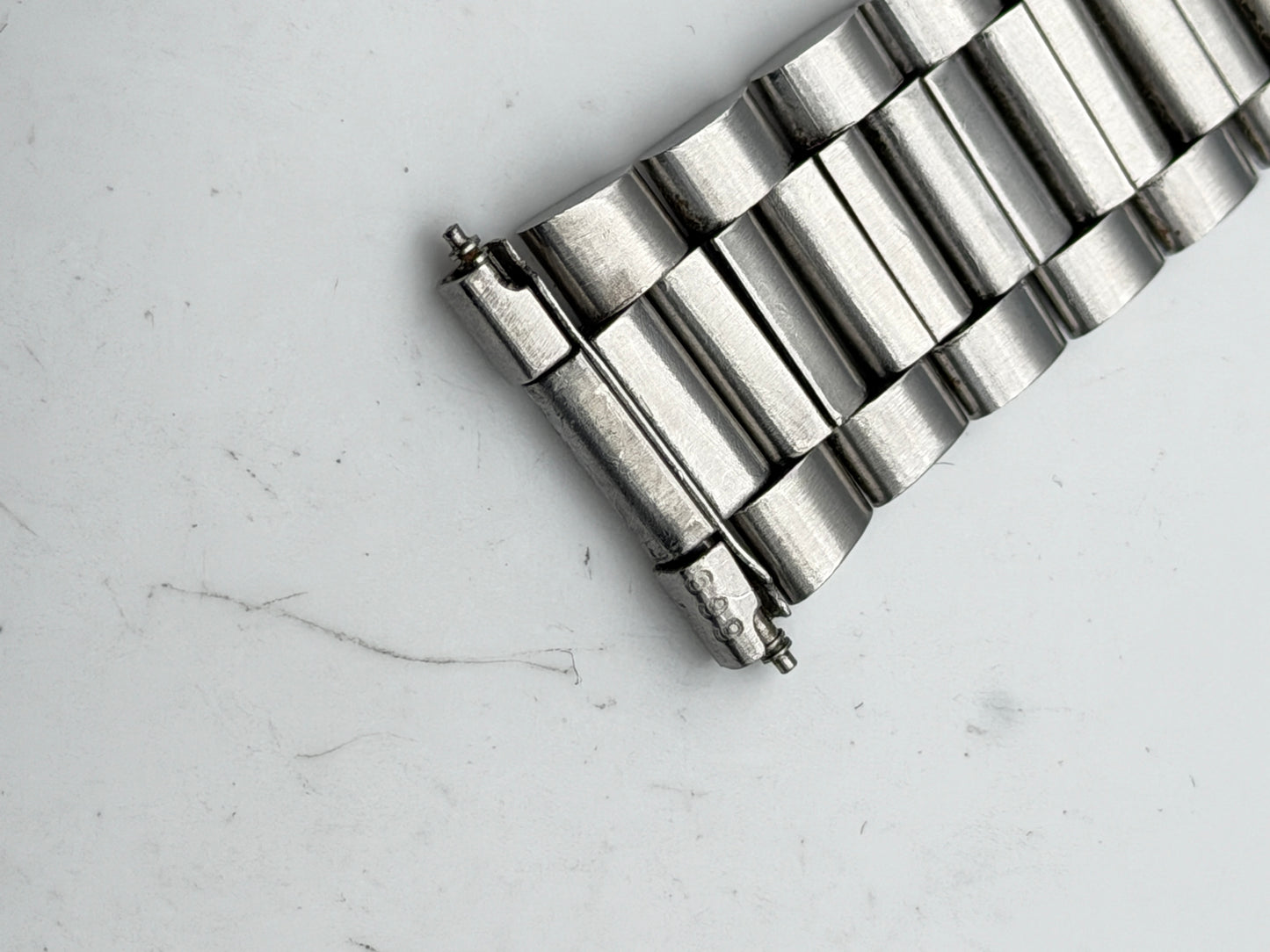 omega 1125-11 699 cinturino strap steel rare