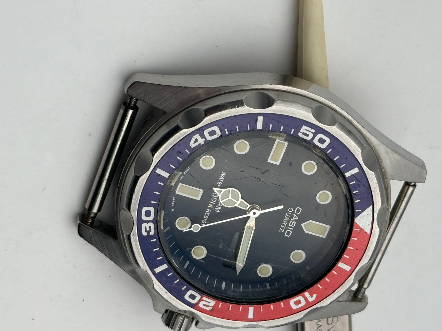 casio pepsi vintage 343 mma-200w 42mm