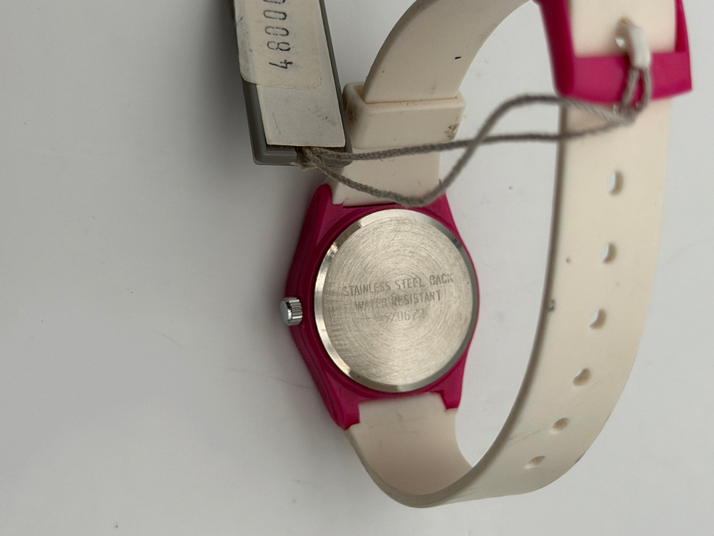 junghans pretty in pink quartz nos vintage watch 25mm