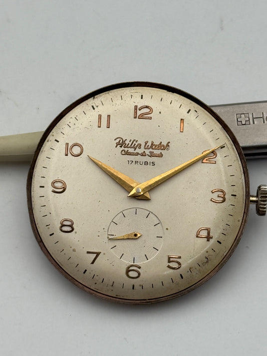 philip watch la chaux de fonds jumbo 50 1129 eta movement movimento