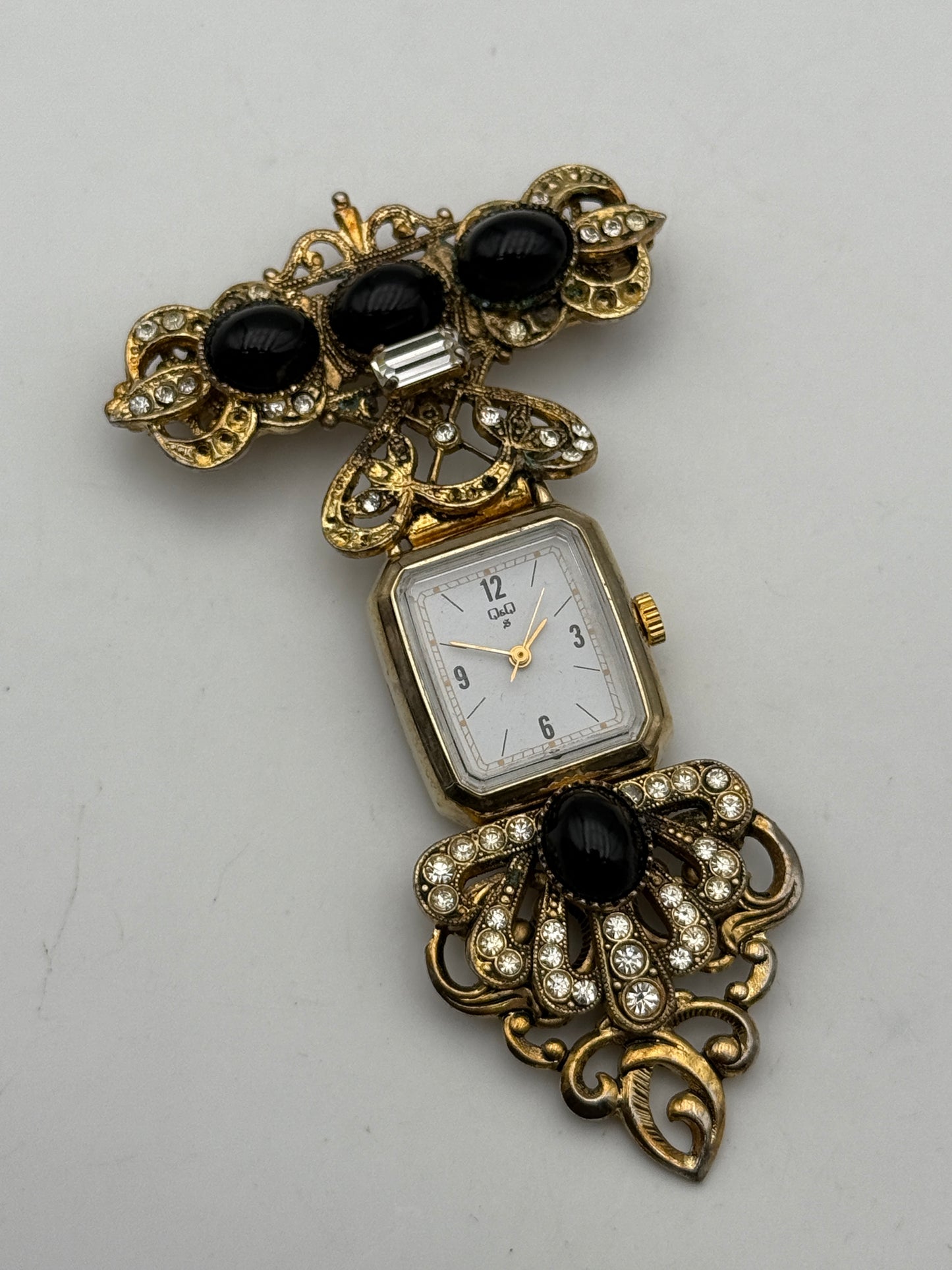 Qeq spilla pins watch manuale vintage 88mm