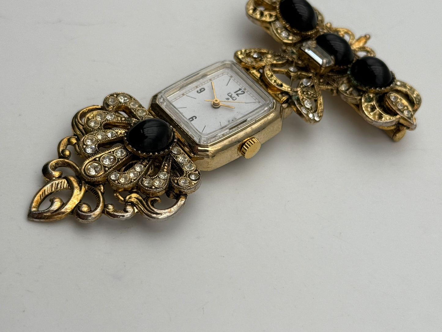 Qeq spilla pins watch manuale vintage 88mm