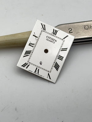 citizen cq quartz 8520-851487 17.2mm dial quadrante