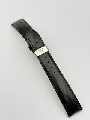 emporio armani 18mm cinturino strap leather