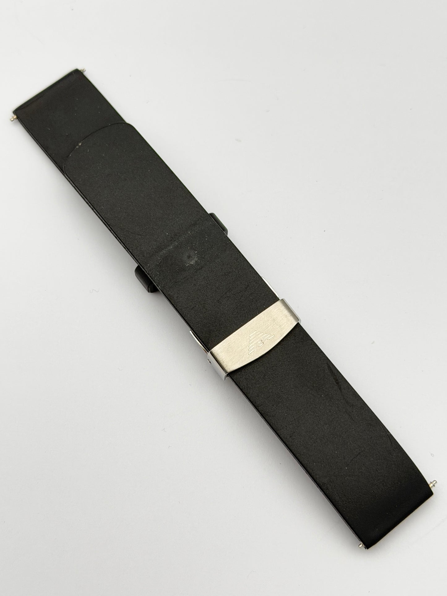emporio armani 20mm cinturino strap leather