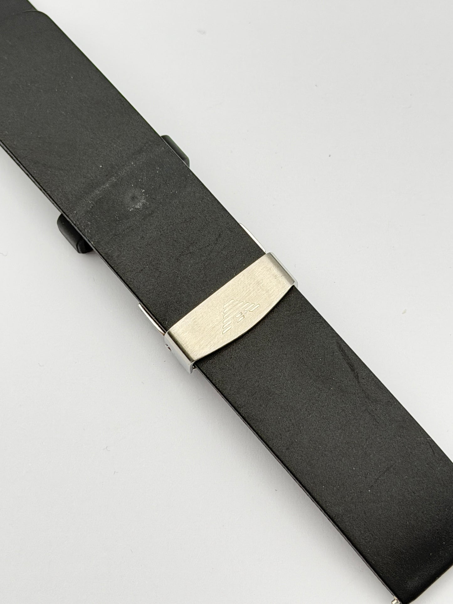 emporio armani 20mm cinturino strap leather