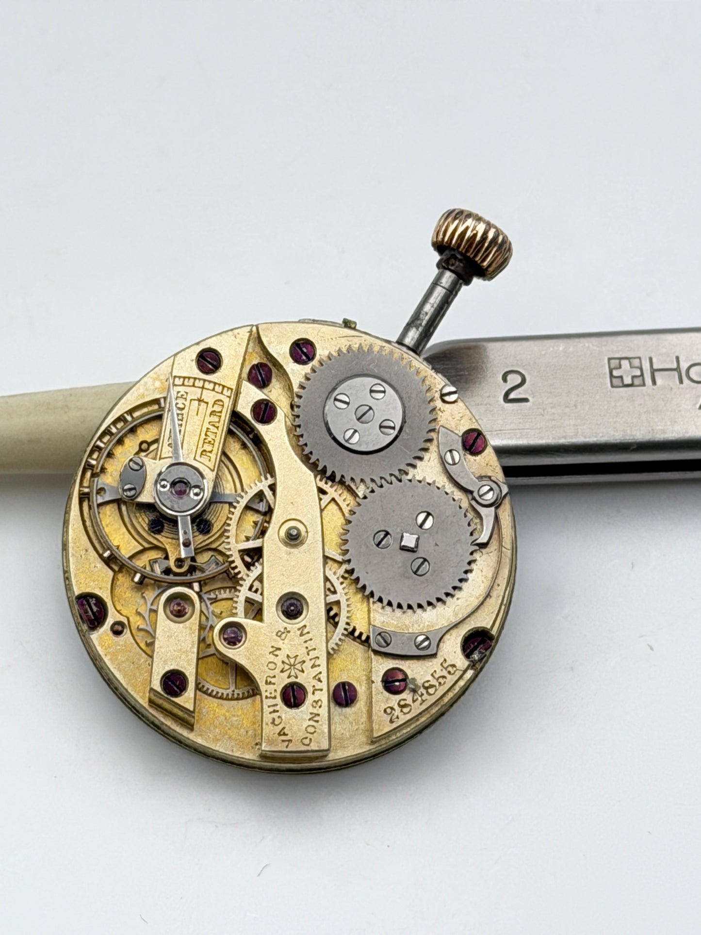 vacheron constantin pocket watch movement movimento 28mm