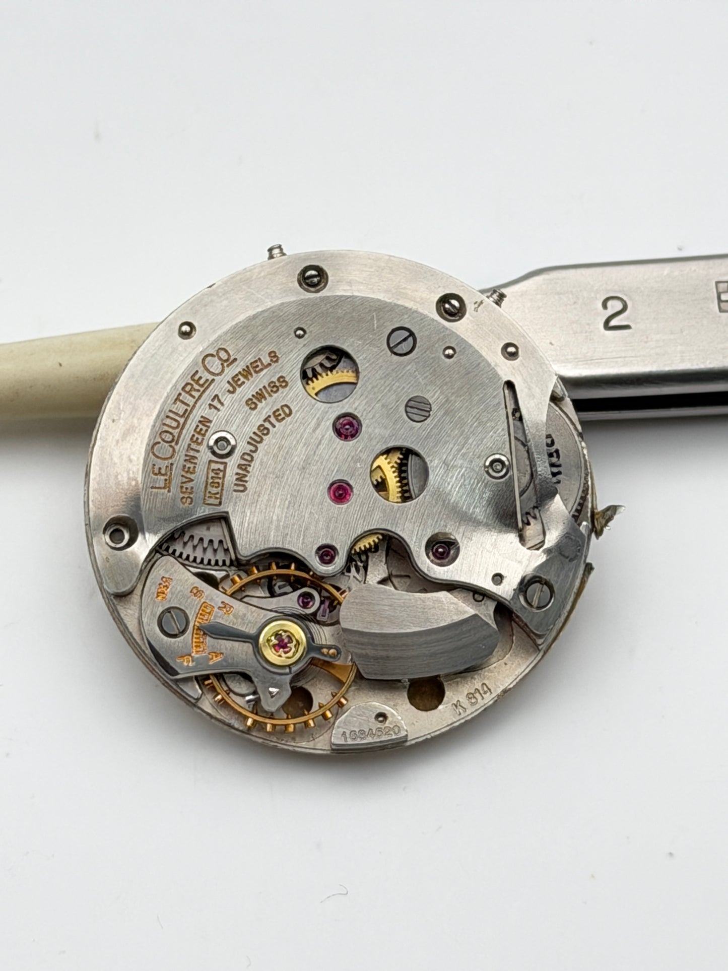 le coultre k 614 movement movimento memovox