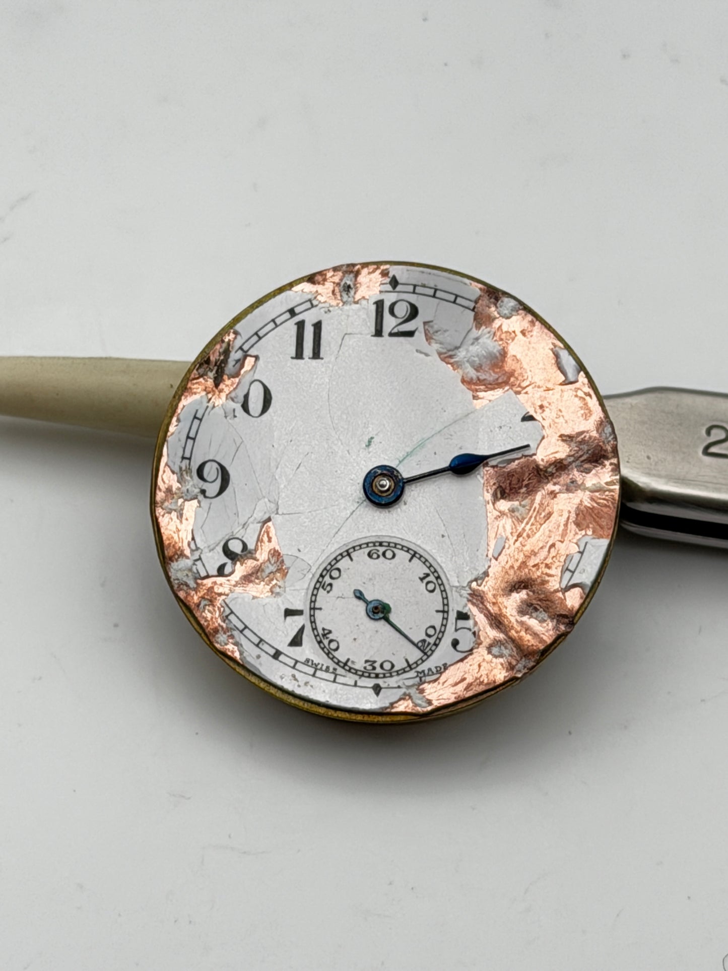 zenith 28mm chronometre movement movimento old