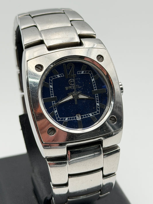 breil 6088 32mm quartz watch steel