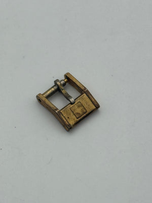 zenith dorata gold plated fibbia buckle 8mm