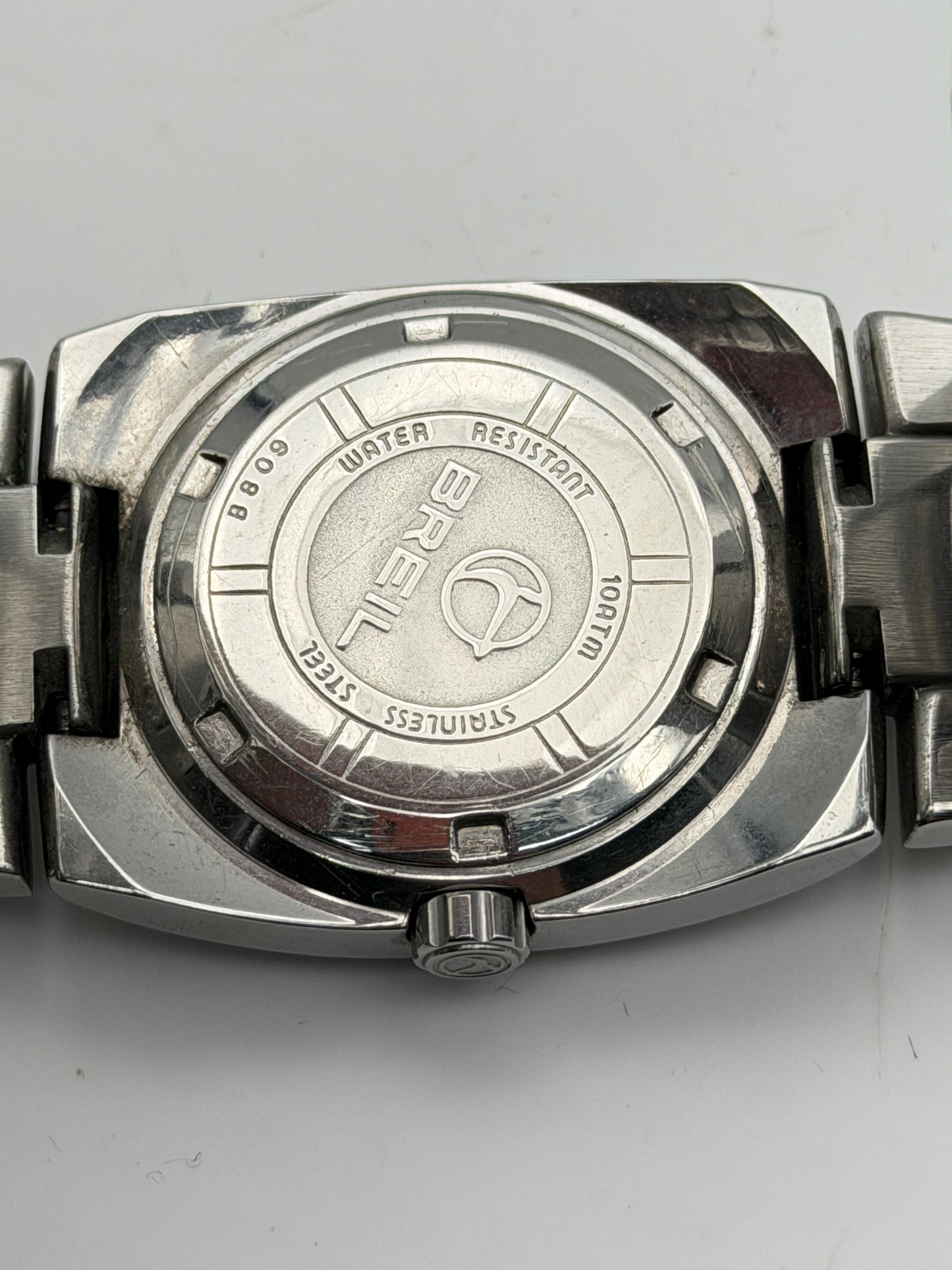breil 6088 32mm quartz watch steel