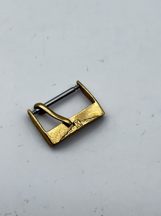 longines fibbia buckle e-pat 16mm gold plated vintage rare