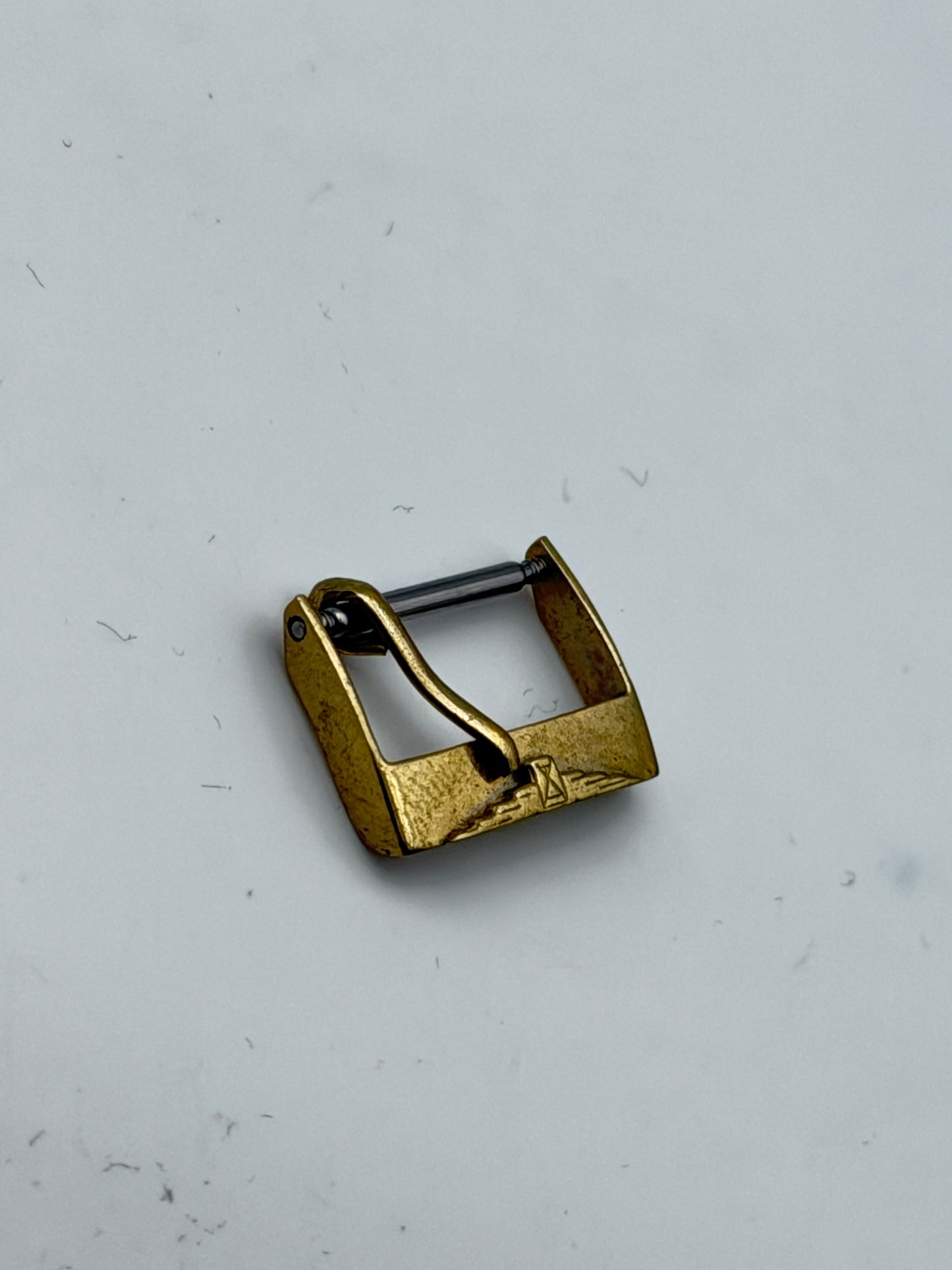 longines fibbia buckle e-pat 16mm gold plated vintage rare