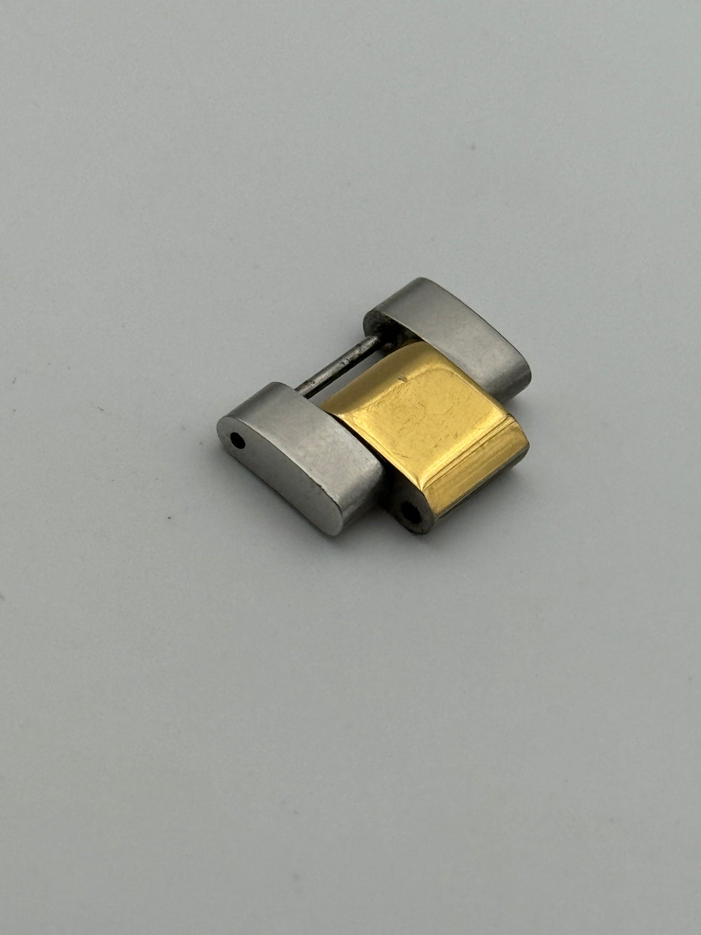 Invicta maglia link acciaio e oro 18mm automatic