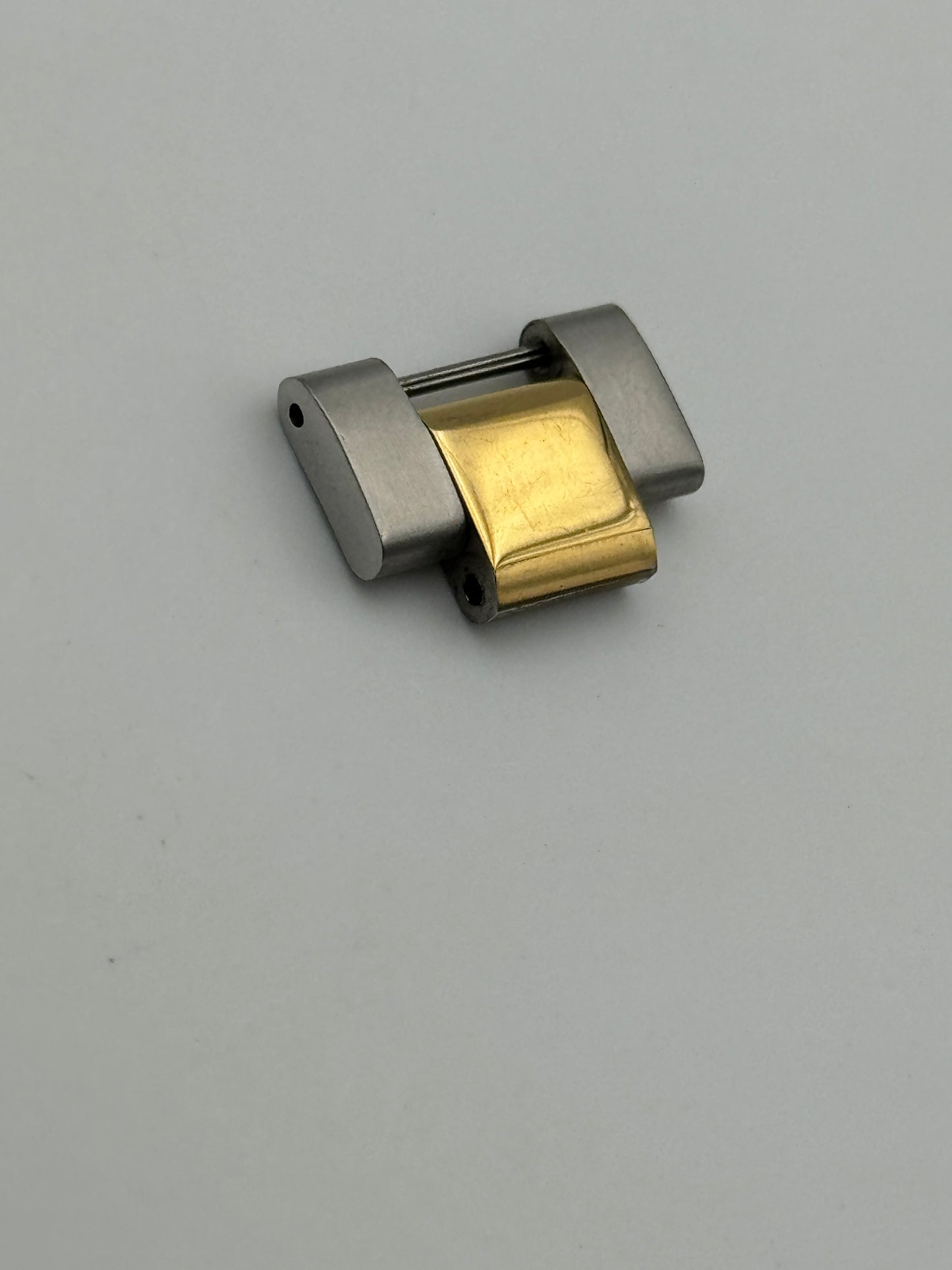 Invicta maglia link acciaio e oro 18mm automatic