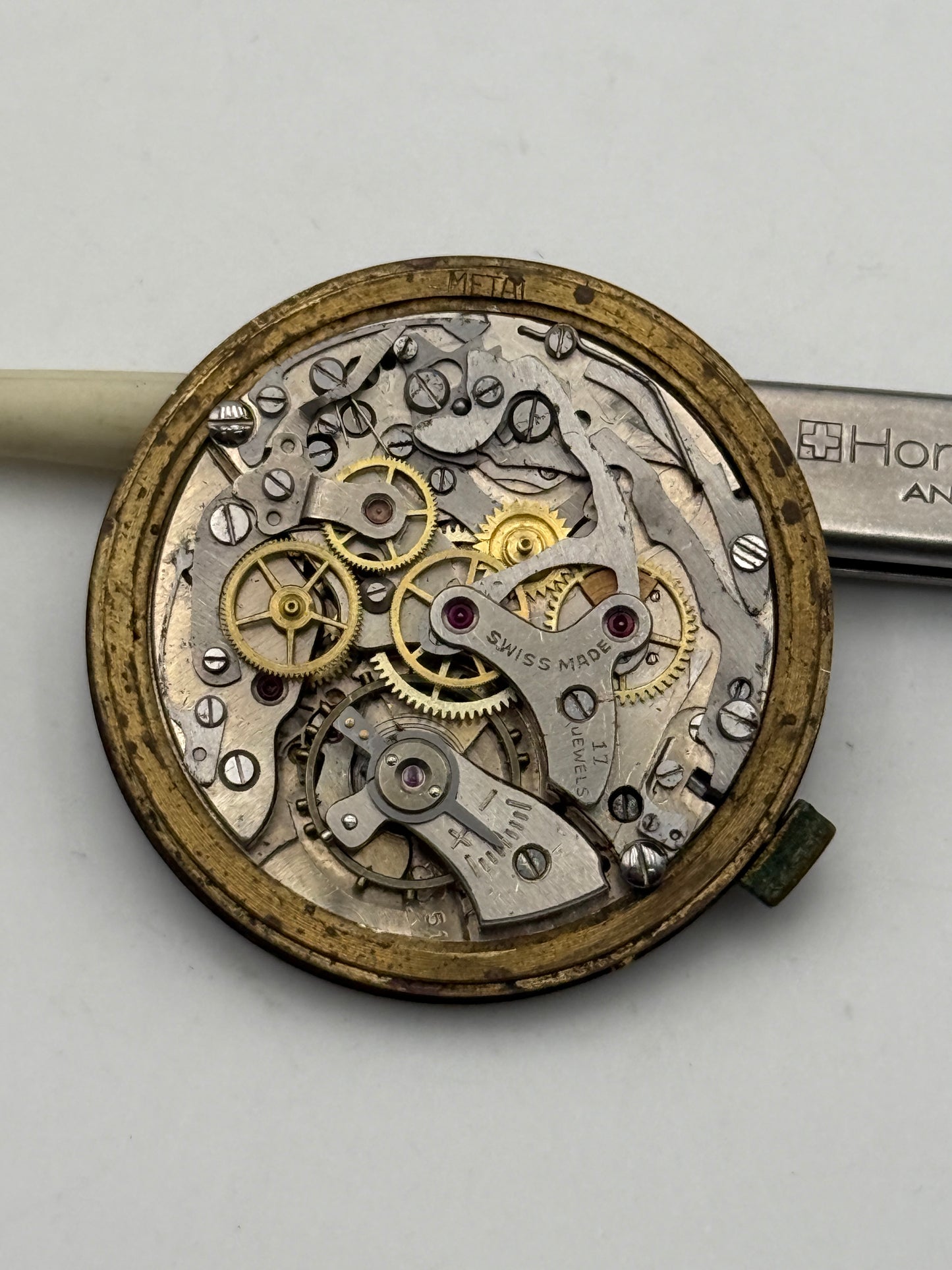 landeron 51 chronograph movement movimento