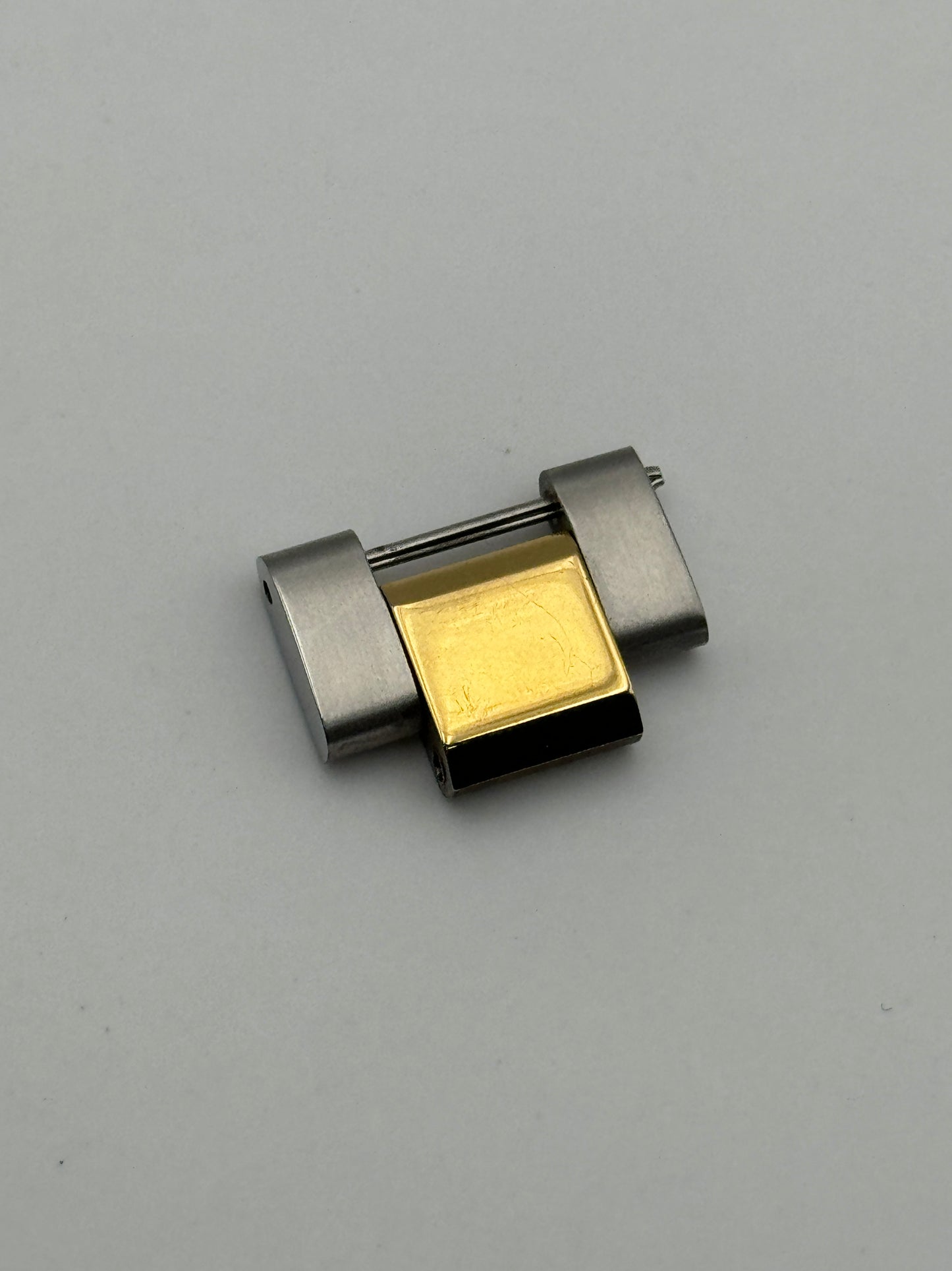 Invicta maglia link acciaio e oro 18mm automatic