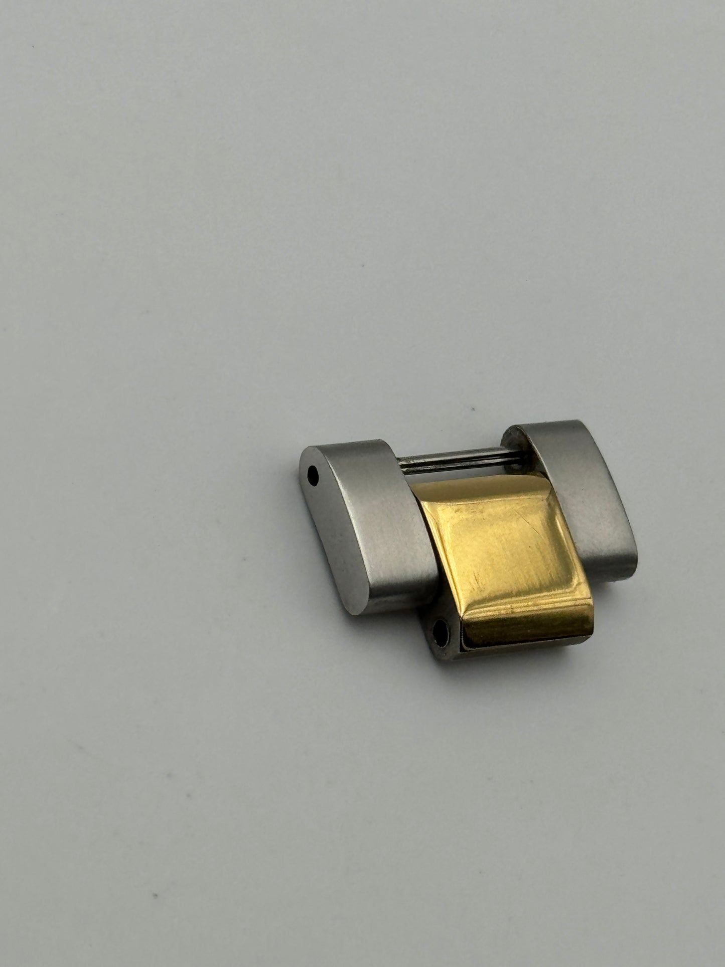 Invicta maglia link acciaio e oro 18mm automatic