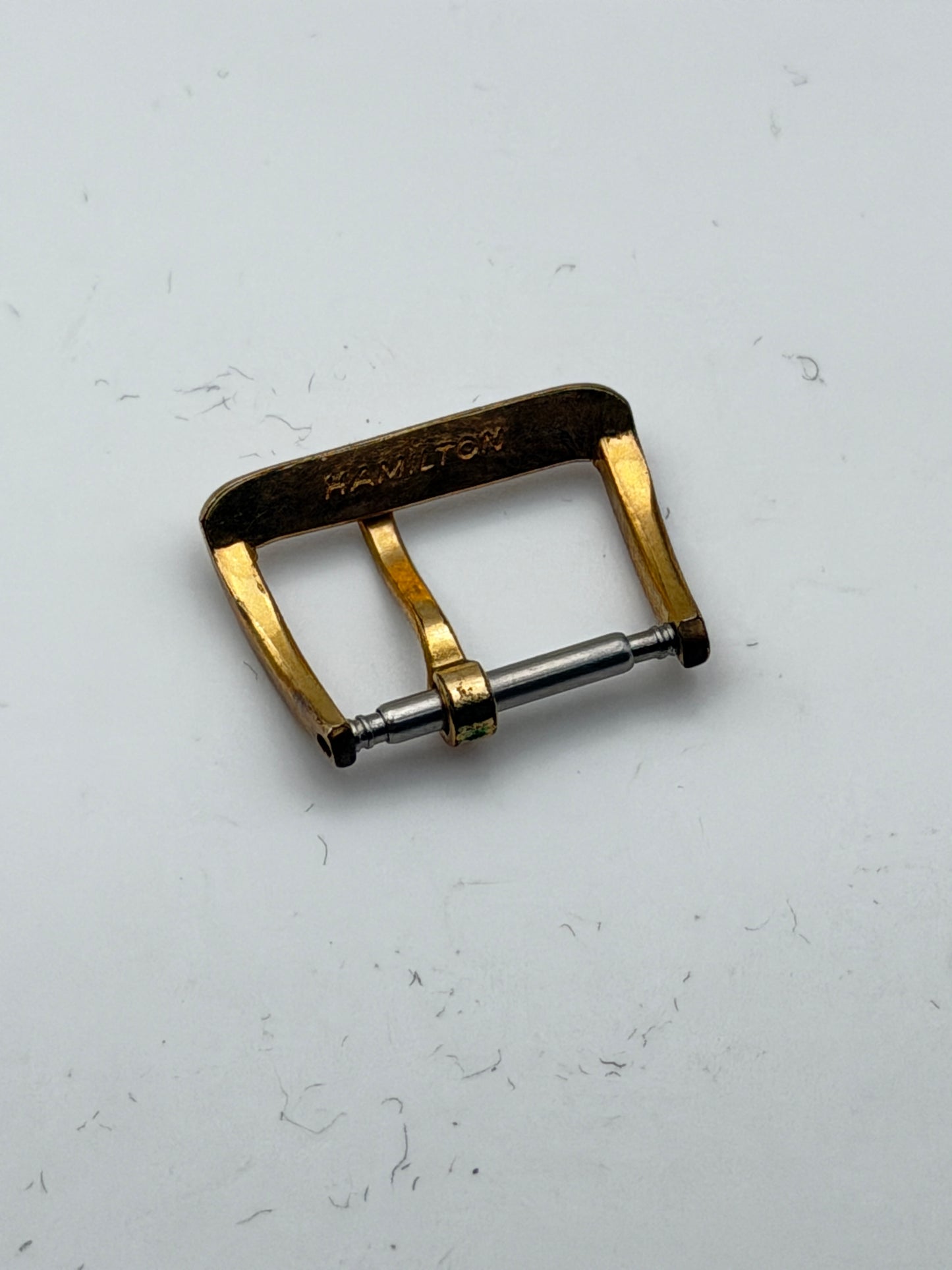 Hamilton 16mm vintage gold plated rare