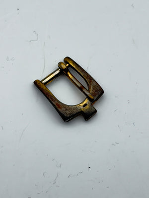 Bulova fibbia buckle gold plated 9mm vintage