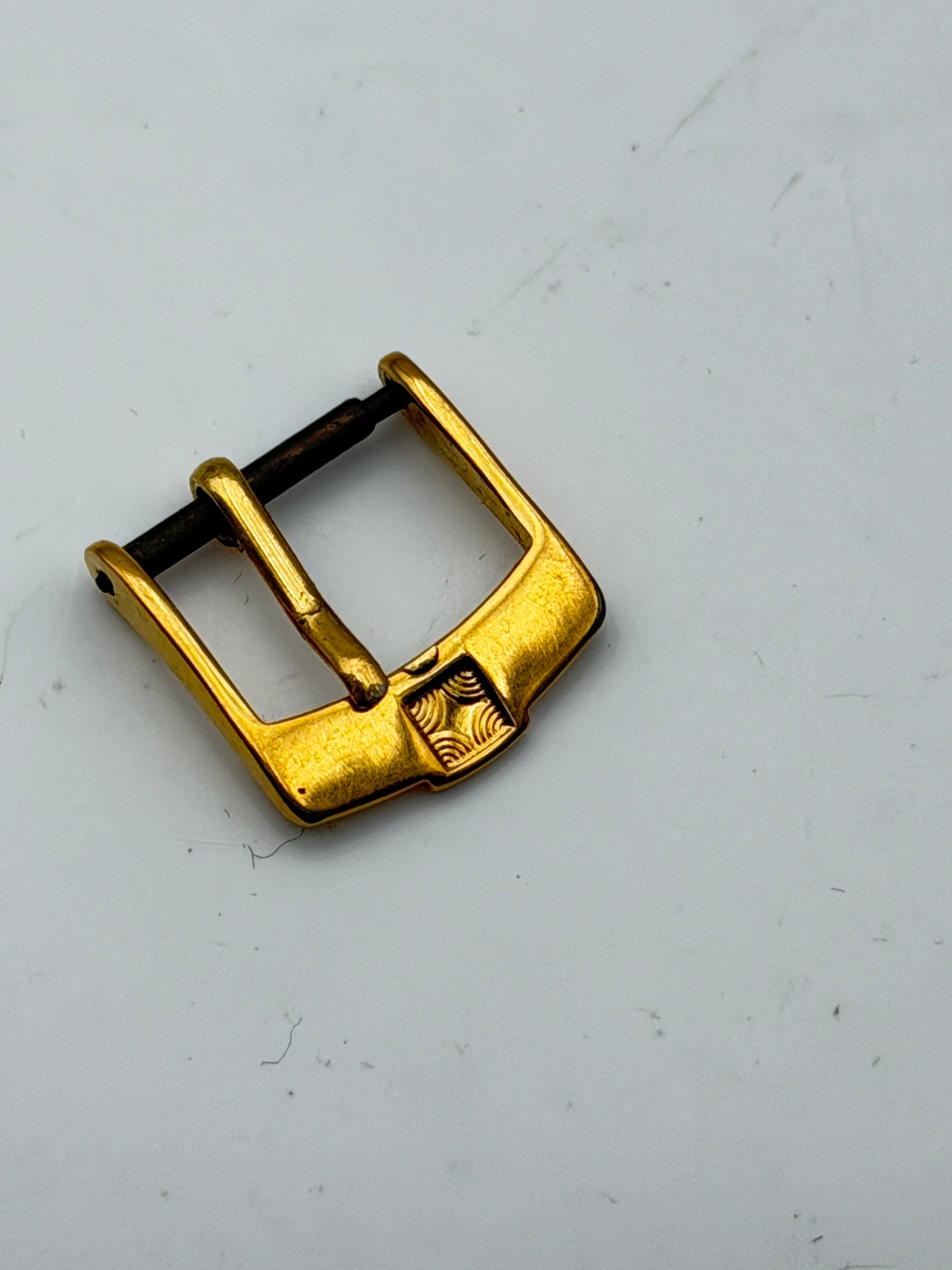 Zenith fibbia buckle gold plated 14mm