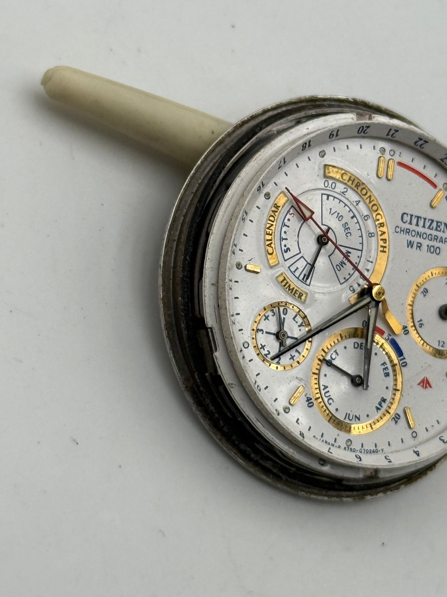 citizen 6750-g70200 ta quartz movement movimento rare