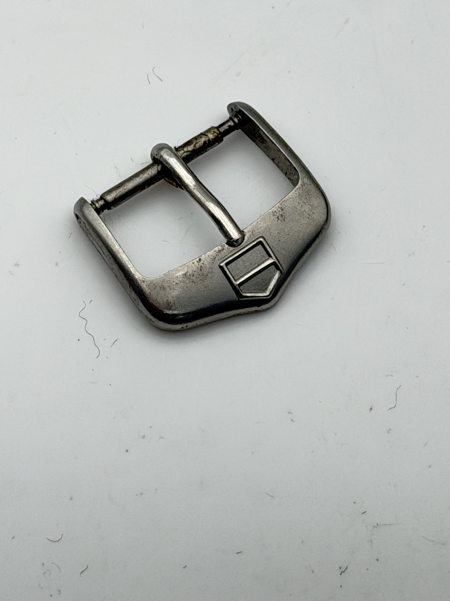 TAG Heuer fibbia buckle steel 18mm