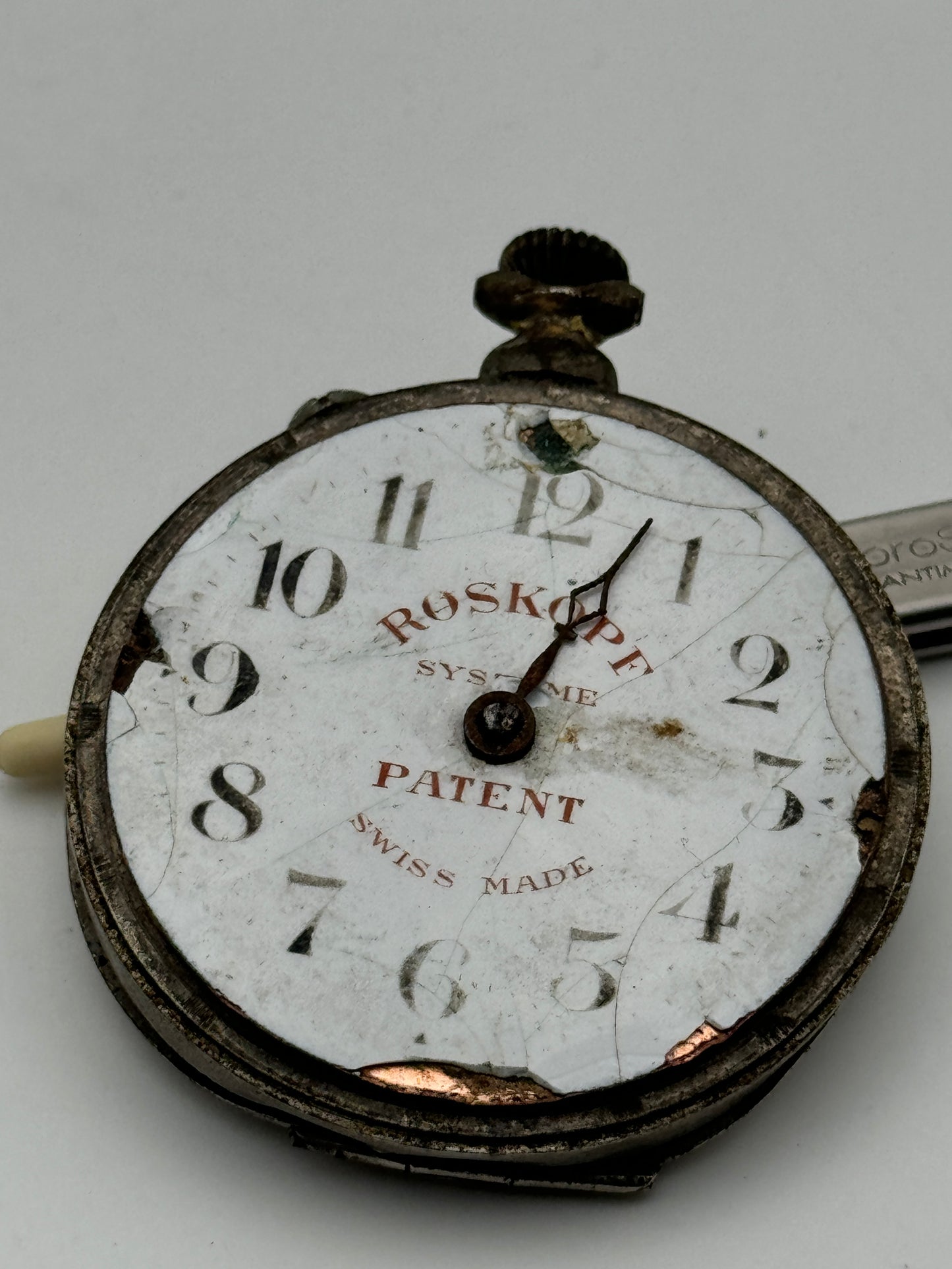 roskopf pocket watch 49mm