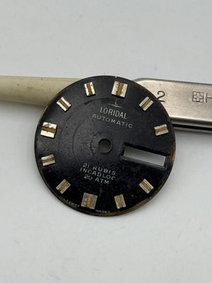 loridal diver 26.4mm dial quadrante