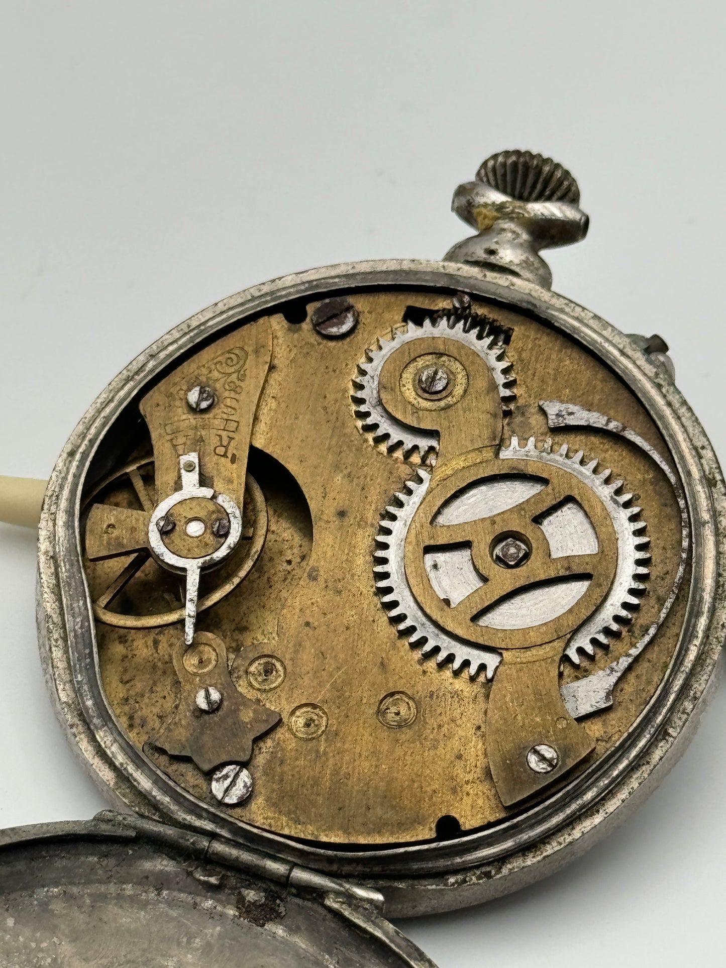 roskopf pocket watch 49mm