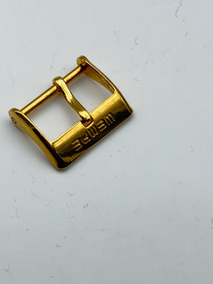 Rolex wempe 16mm fibbia buckle gold plated