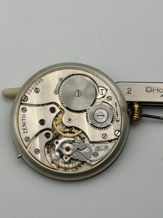 zenith 37mm pocket watch movement movimento