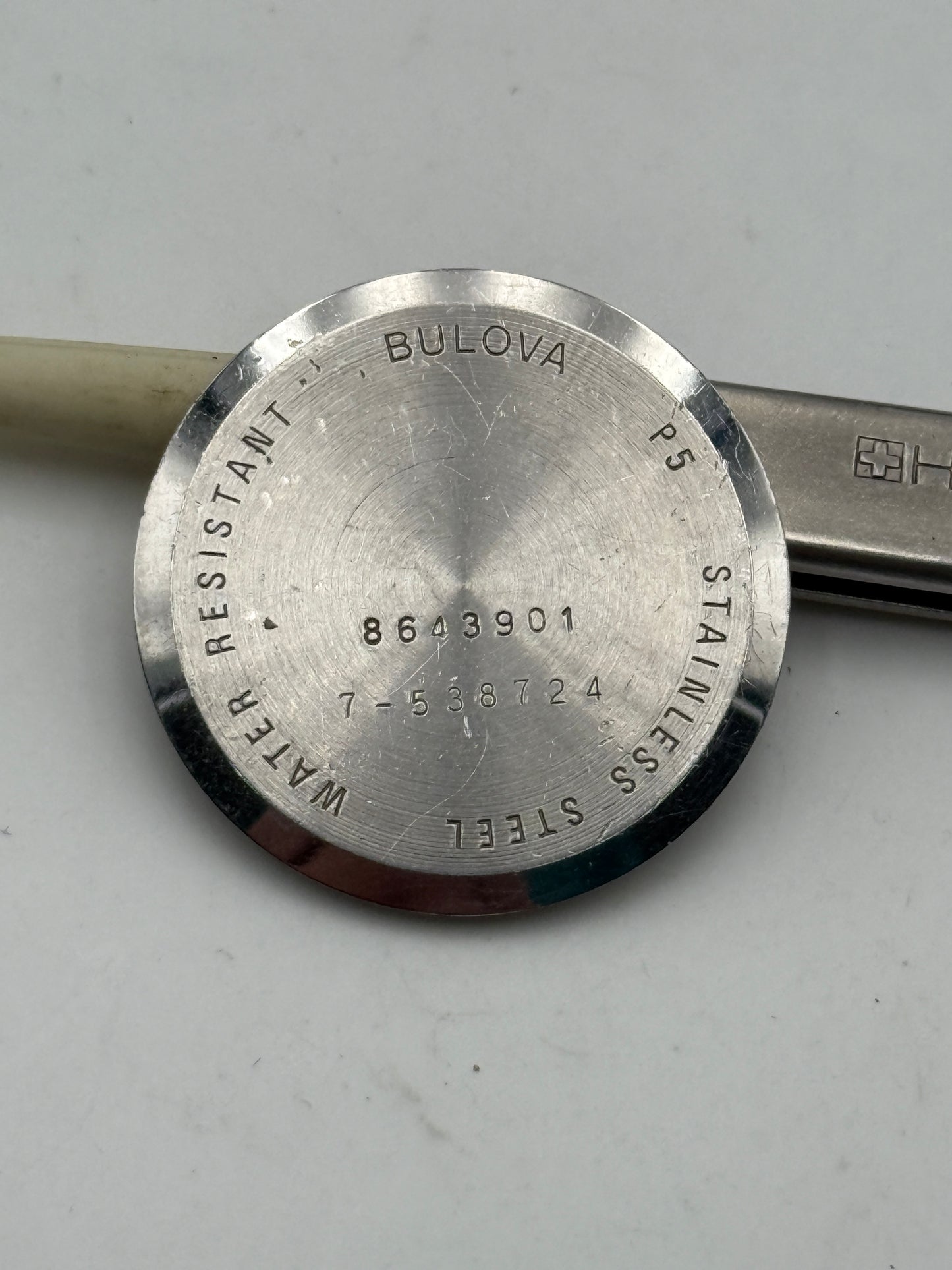 bulova 8643901 7-538724 fondello caseback