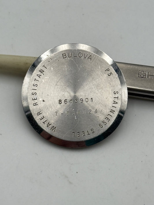 bulova 8643901 7-538724 fondello caseback