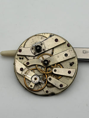 anonimo cilindro 41mm cylinder pocket watch movement movimento