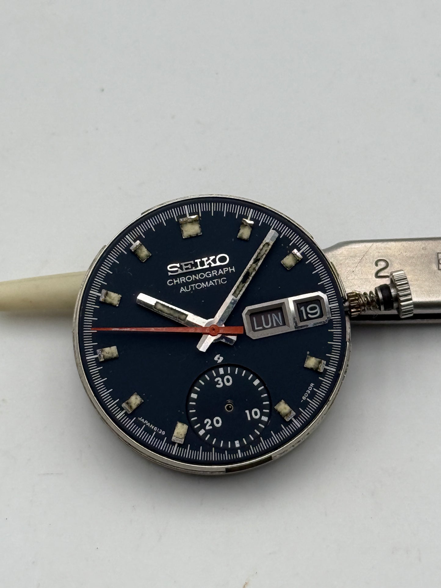 seiko 6139 bruce lee 60002 complete kit pusher caseback ring movement movimento