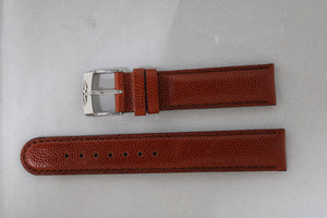 Sector cinturino strap leather pelle brown marrone 19mm original buckle original fibbia originale