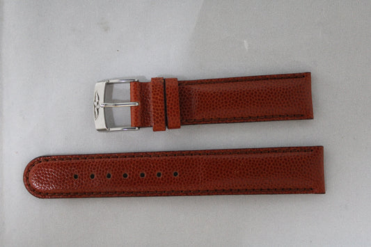 Sector cinturino strap leather pelle brown marrone 19mm original buckle original fibbia originale