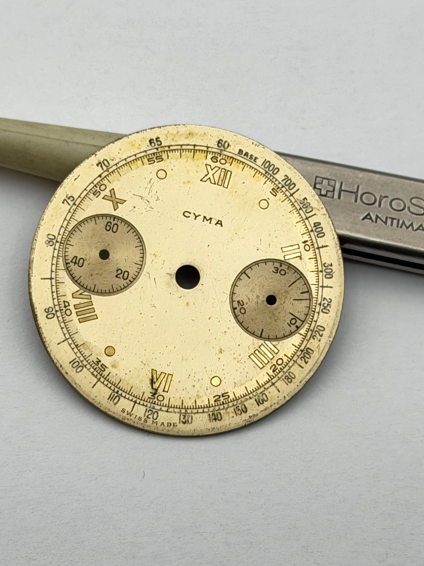 Cyma dial quadrante chrono 31mm