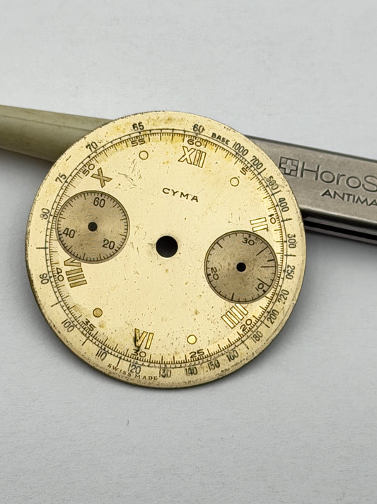 Cyma dial quadrante chrono 31mm