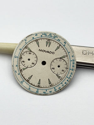 Movado dial quadrante 27.5mm chronograph