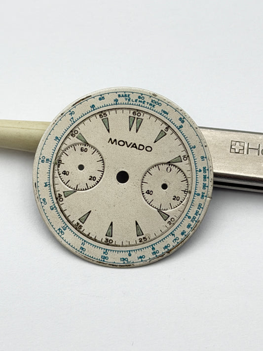 Movado dial quadrante 27.5mm chronograph