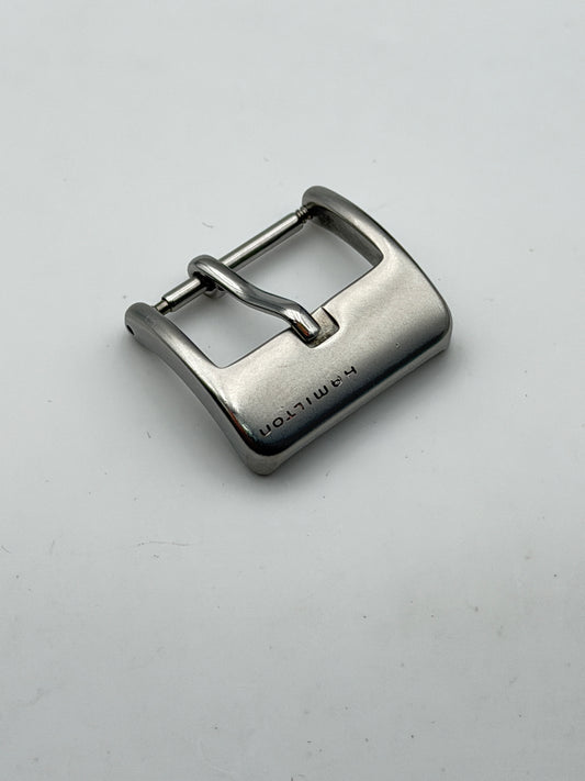 hamilton 18mm acciaio fibbia buckle