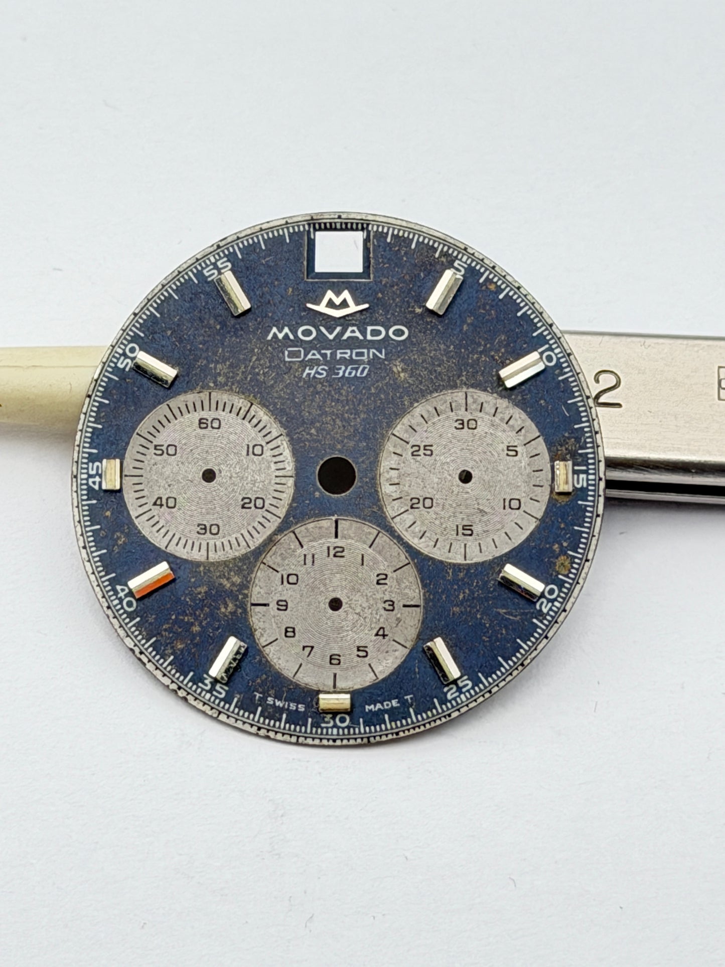 Movado dial quadrante datron hs360 28.5mm