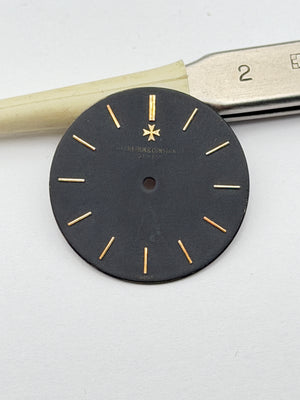 Vacheron Constantin dial quadrante black 24.5mm