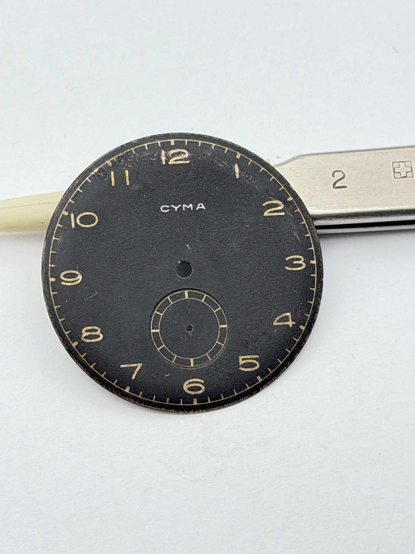 Cyma dial quadrante military 30.2mm